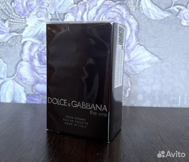 Docle&Gabbana the one pour homme новые оригинал