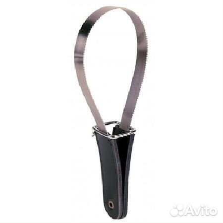 Trixie Скребница 25,5*8,5см с кожаной ручкой - 242