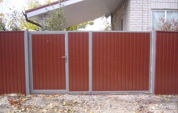 Установка заборов