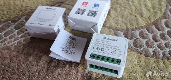 Умный дом Алиса Яндекс Wi-Fi реле 16A 220В