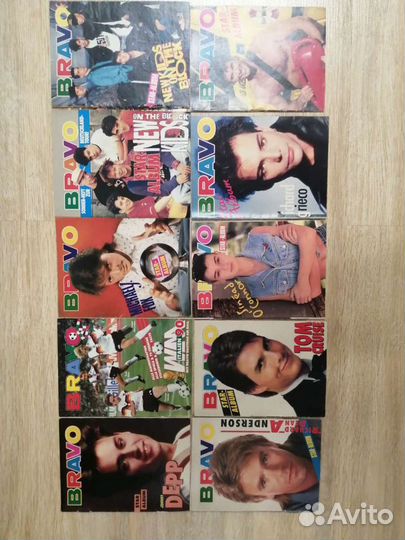 Наклейки, старбуки и автограммкарты из немецкого B