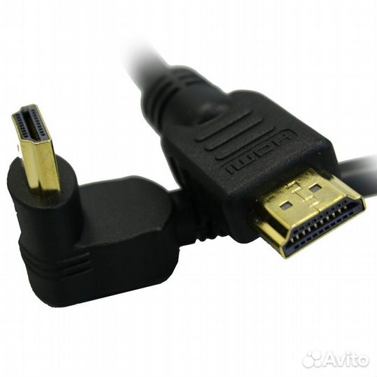 Кабель hdmi-hdmi v1.4 4.5м черный, #51853
