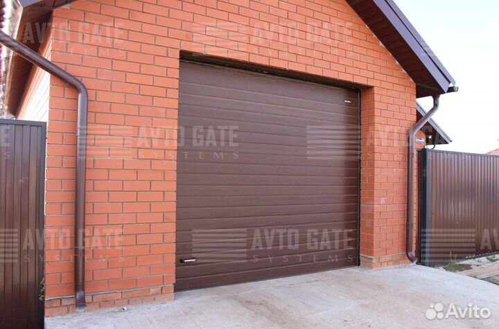 Ворота секционные гаражные