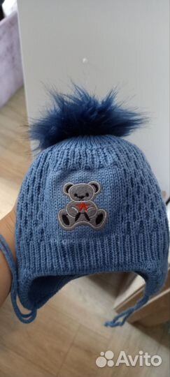 Шапка для мальчика и шарф