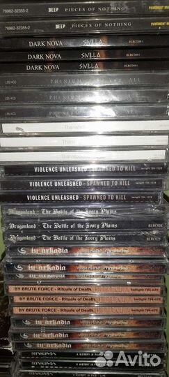 Сд диски Cd фирменные metal rock progressive heavy