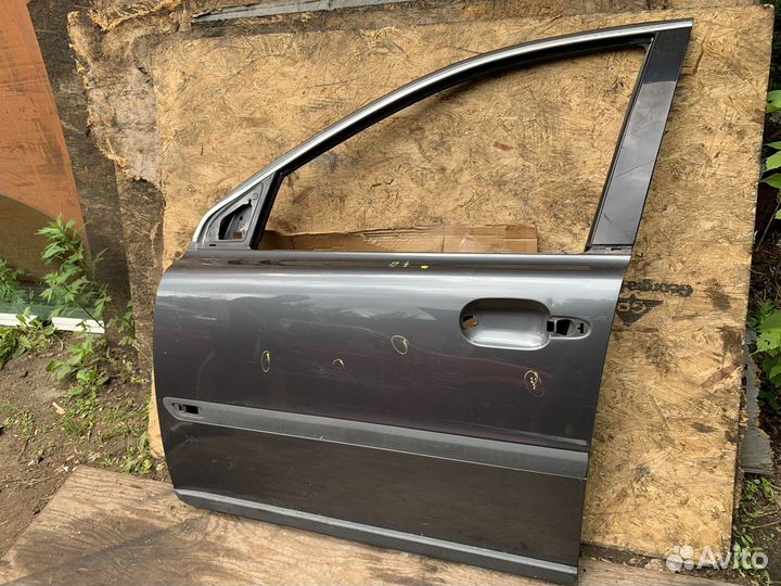 Volvo xc90 дверь передняя левая серая