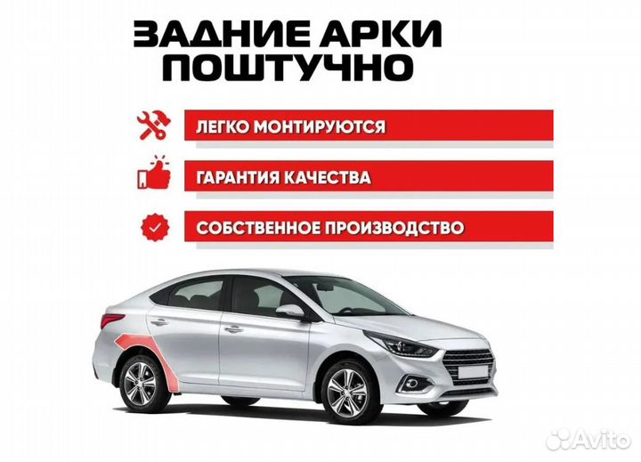 Задняя арка Honda CR-V изготовление 1 день