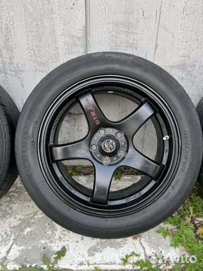 Колеса в сборе 195/55/16 лето 5х100