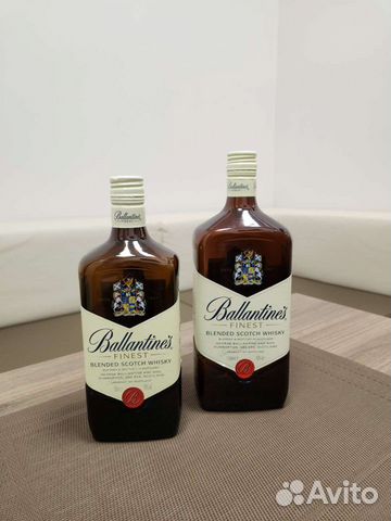 Бутылка из под виски Ballantines объявление продам