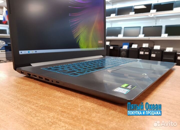Игровой ноутбук Lenovo FHD 17, Core i5 9300H, GTX