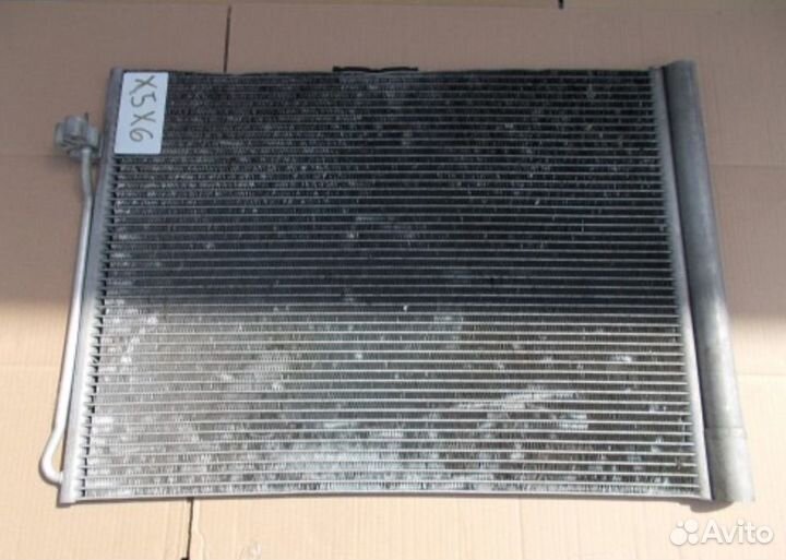 Bmw x5 f15 3,0d 4,0d радиатор кондиционера