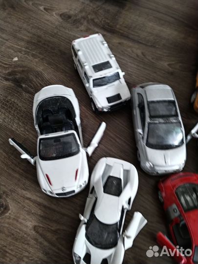Машинки металлические модельки