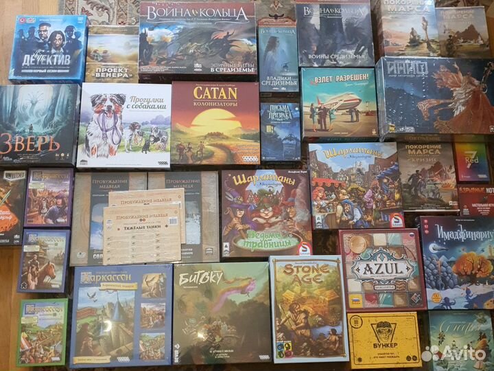 Настольные игры новые в пленке. Оригинал