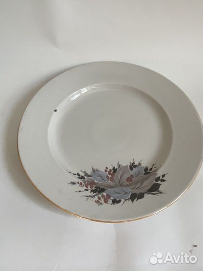 Тарелки СССР разные