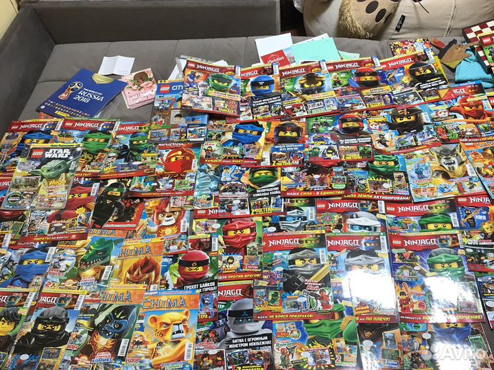 Журналы lego ninjago