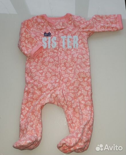 Слип carters 3 мес, р.56-62