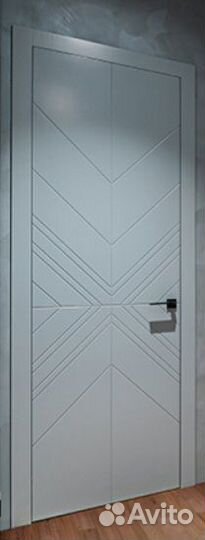 Межкомнатная дверь обратного открывания (от себя)