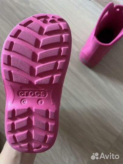 Резиновые сапоги crocs