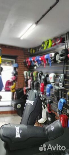 Защита голени и стопы муай тай reyvel черная