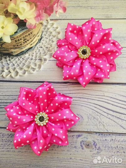 Резинки для волос ручной работы