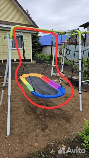 Качели гнездо 150 на 80 см до 150 кг новые