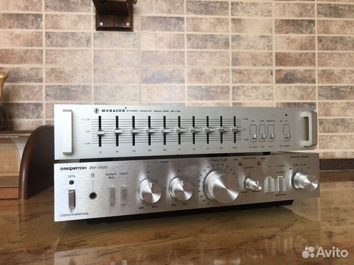 Эквалайзер Monacor GE-106 (1979 год)