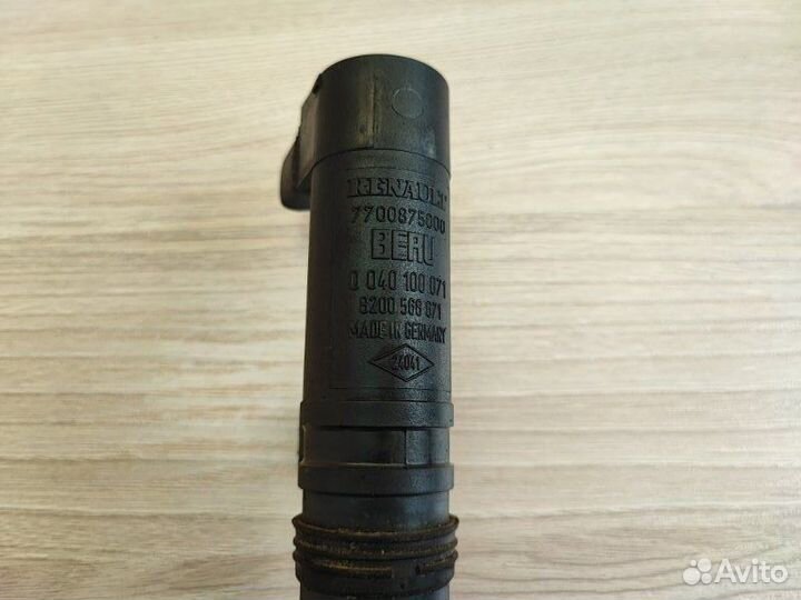 Катушка зажигания Renault Duster