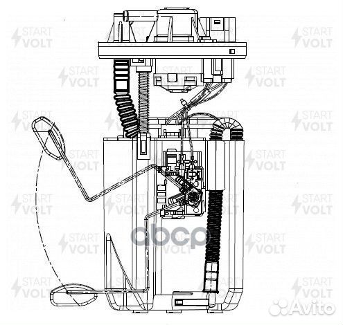 Модуль топливного насоса SFM 2712 startvolt
