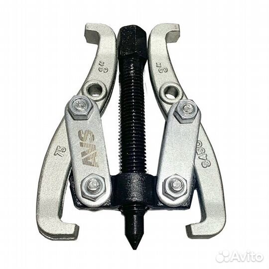 Съемник 2-х лапый шарнирный 100 мм AVS GP24