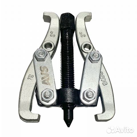 Съемник 2-х лапый шарнирный 100 мм AVS GP24