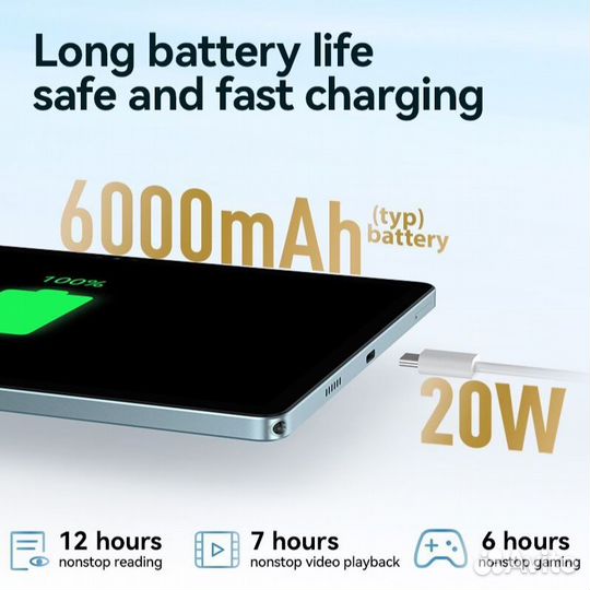 Планшет HeadWolf WPad 2 8/128Gb LTE Новый