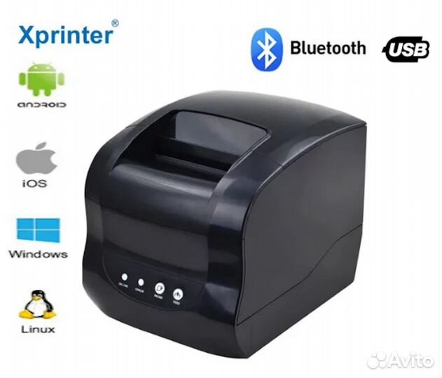 Xprinter XP-365B USB + Bluetooth
