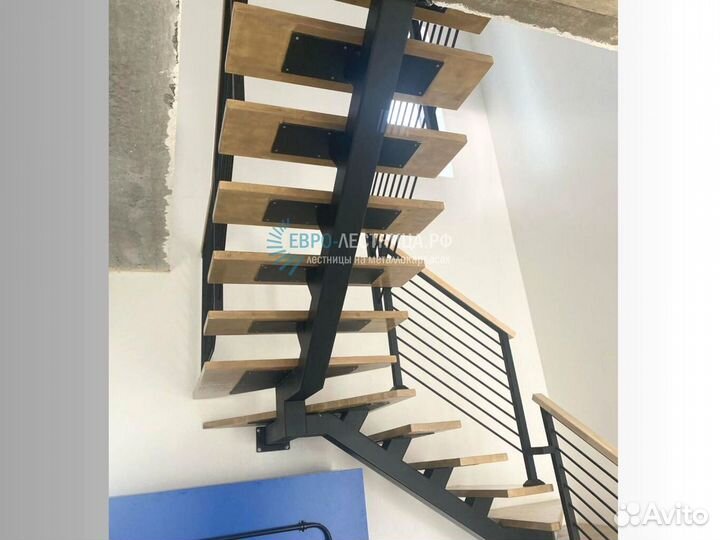 Лестницы на металлокаркасах.Изготовление лестниц