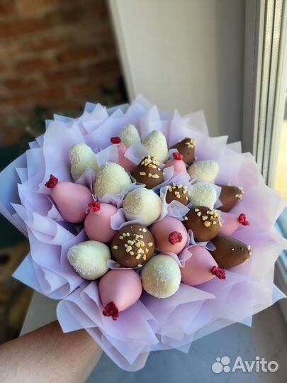 Клубника в шоколаде/съедобный букет