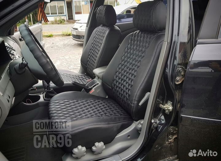 Авточехлы с эффектом перетяжки сидений