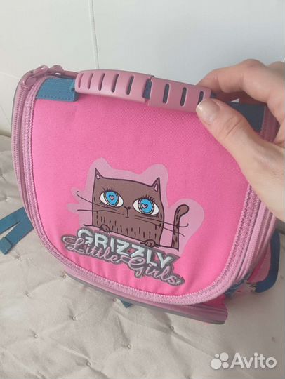 Рюкзак школьный для девочки grizzly