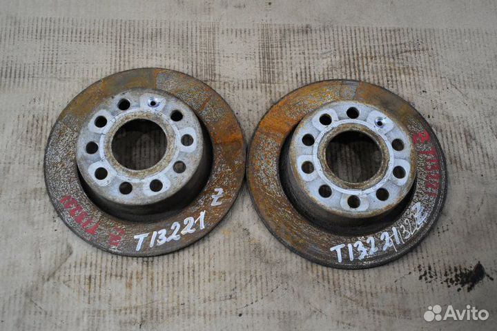 Диски тормозные задние Skoda Yeti caxa 2009 - 2014