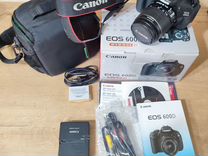 Зеркальный фотоаппарат Canon EOS 600d kit