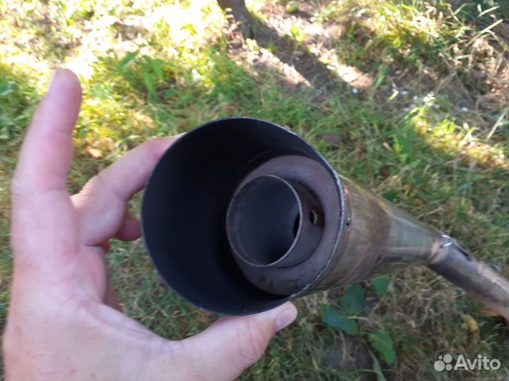 Выхлопная труба про спорт нержовейка