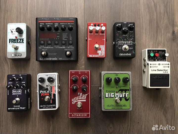 Гитарные педали эффектов