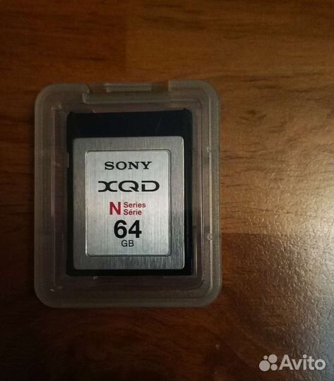 Карта памяти Sony XQD 64Gb