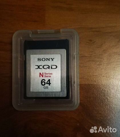Карта памяти Sony XQD 64Gb