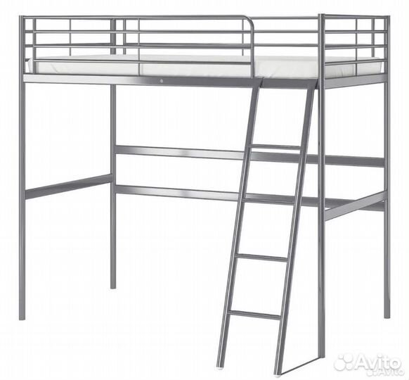 Кровать-чердак IKEA свэрта