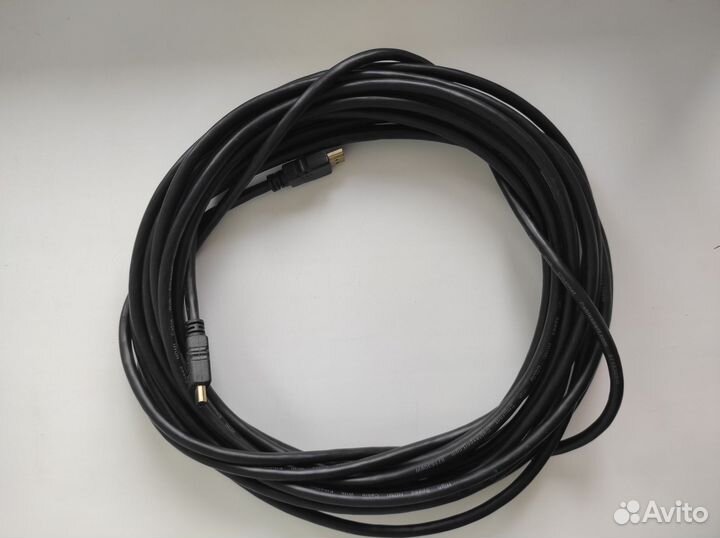 Кабель соединительный hdmi - hdmi, 10 м, 1.4