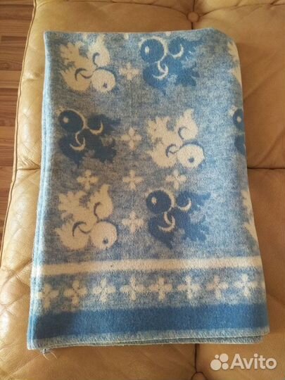 Одеяло байковое детское новое