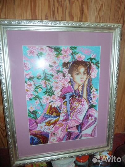 Картины бисером