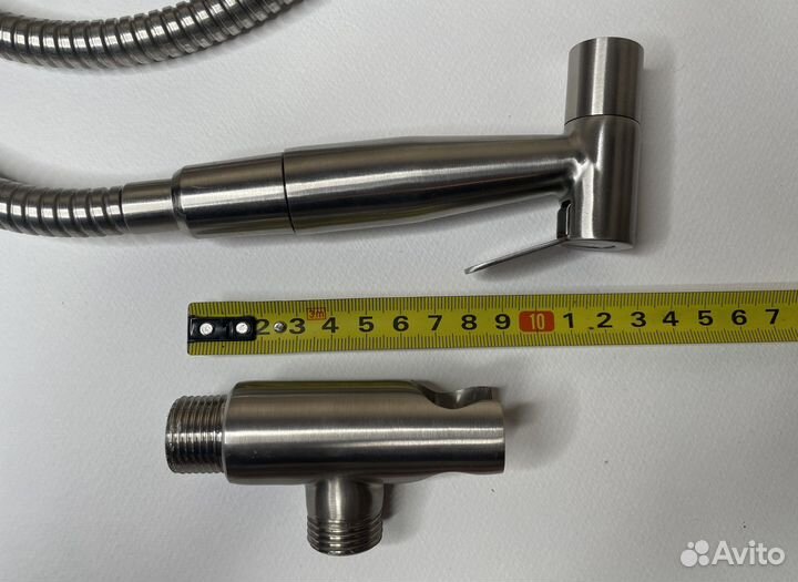 Набор гигиенический матовый хром