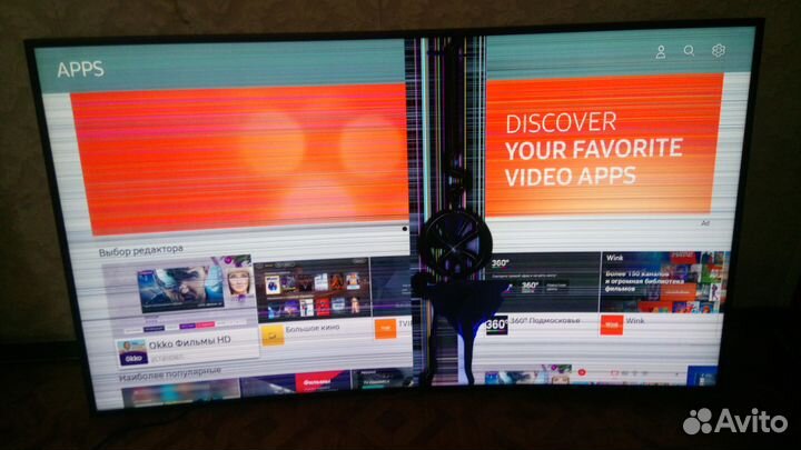 Samsung UE55NU7300 разбор