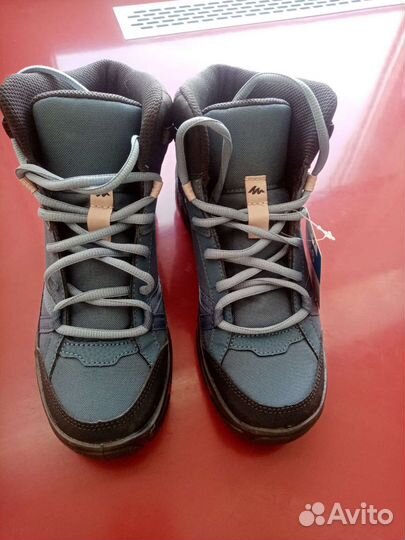 Треккинговые ботинки decathlon женские р 35-36