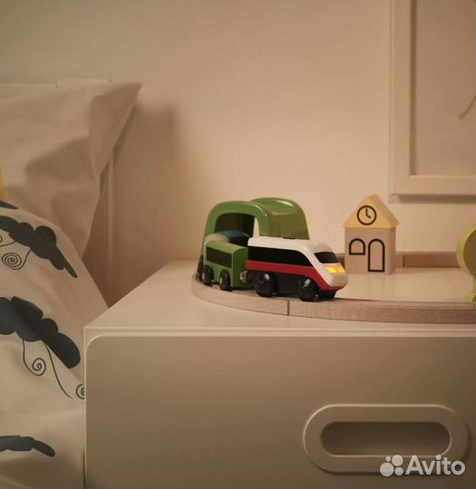 Лиллабу паровоз на батарейках, икеа